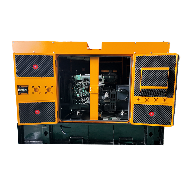 Mobil Silent Diesel Generator Full Power Range Applikationsguide